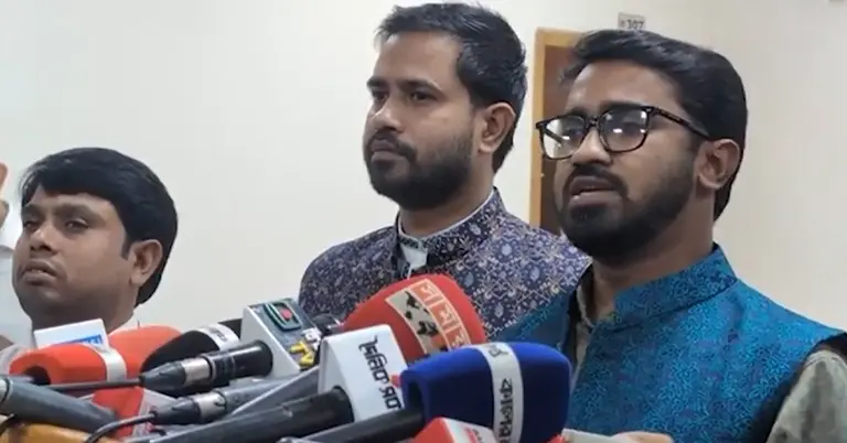 গণঅধিকার পরিষদের সাধারণ সম্পাদক রাশেদ খান